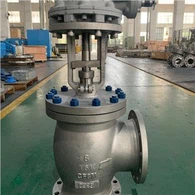 Segondè Presyon Angle Globe Valv